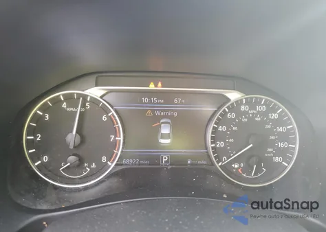 2019 Nissan Altima Sr из США, поврежденный, VIN 1N4AL4CV7KC239062